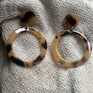 New Tortoise Boho Chic Resin Earrings 🦋 3/$25
